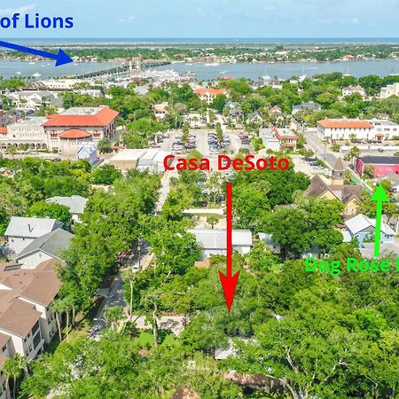 Casa Desoto - Luxury Downtown Oasis Vila St. Augustine Exterior foto