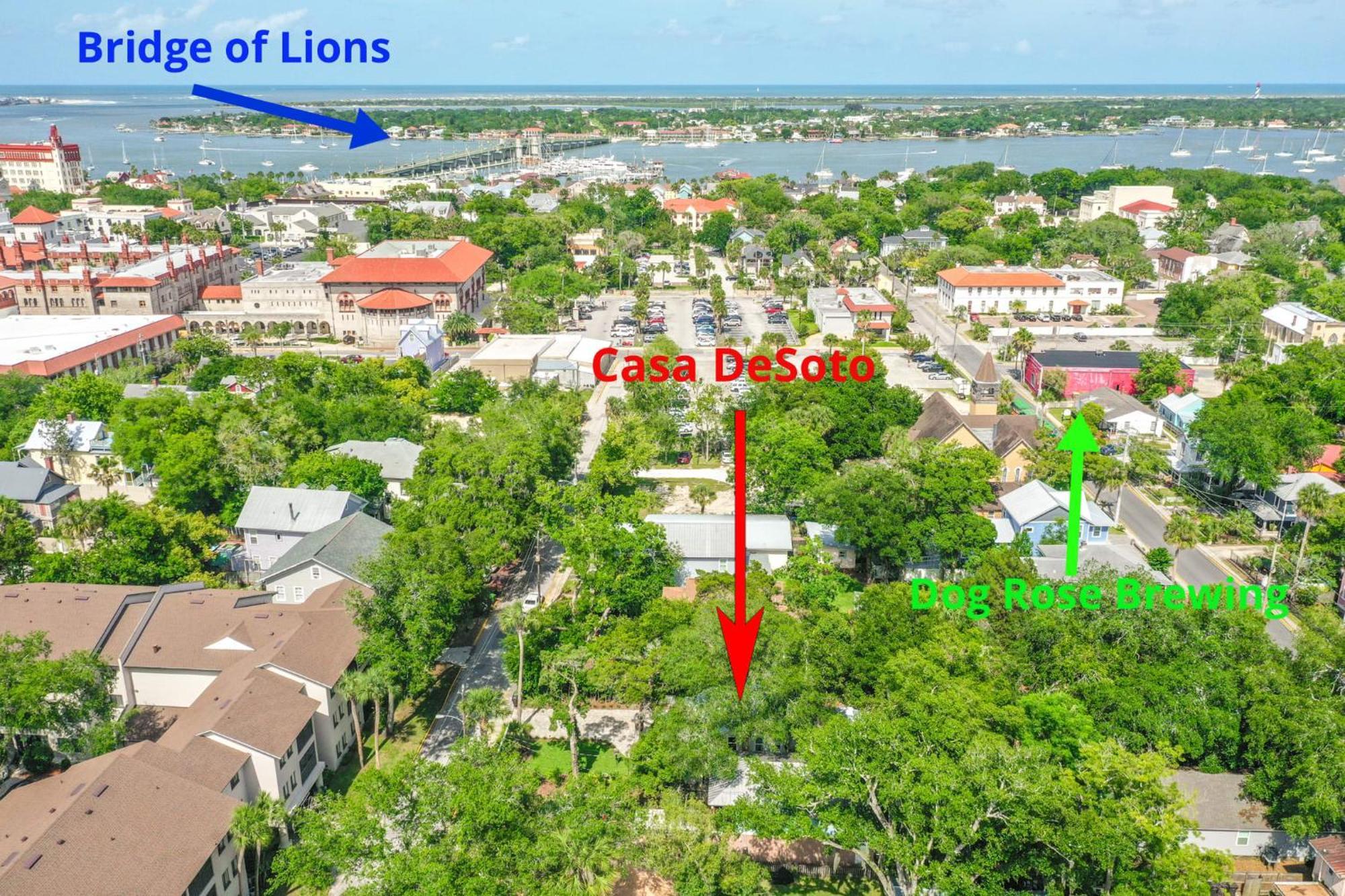 Casa Desoto - Luxury Downtown Oasis Vila St. Augustine Exterior foto